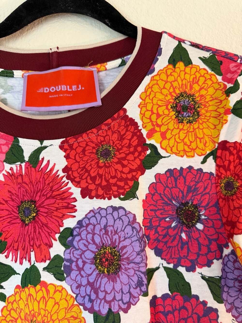 La DoubleJ Sporty Swing Dress in Zinnia Floral Print - Picture 7 of 7